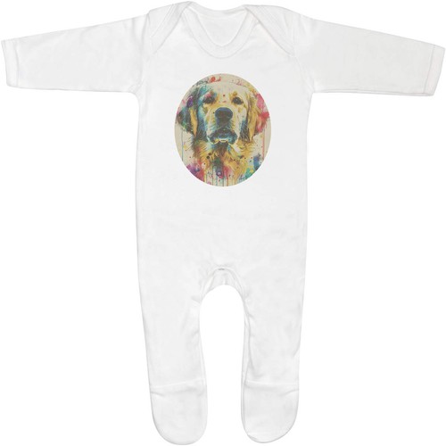 Golden retriever portrait - ',