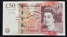 Old Fifty £50 Pound Note