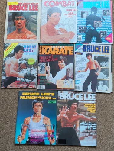 Bruce lee magazines - 8x,