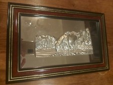 Mirror Horses Framed 9 x 13 inches