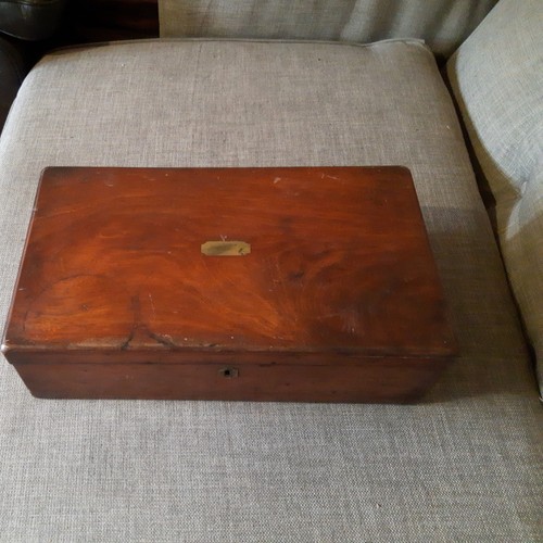 Writing slope box restoration - writing,