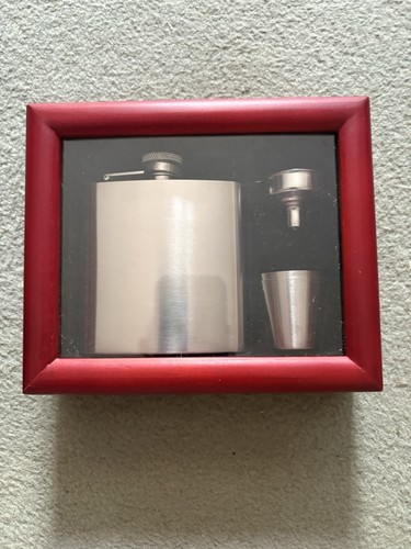 Hip flask set 8oz - hip,