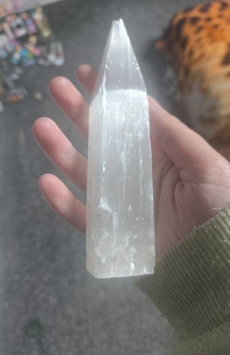 Large chunky selenite - selenite, crystal