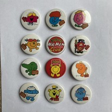 Men 90s pin badges - mr,
