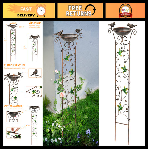 Vintage metal garden - garden, trellis