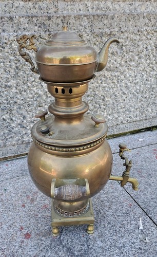 Antique russian charcoal - russian,