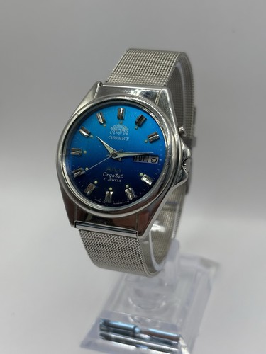 Orient blue dial - blue,