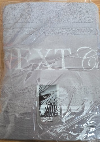 Next grey cotton bath - cotton,