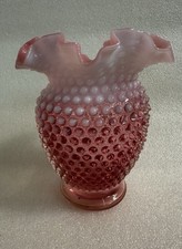 Vintage Fenton Cranberry Pink