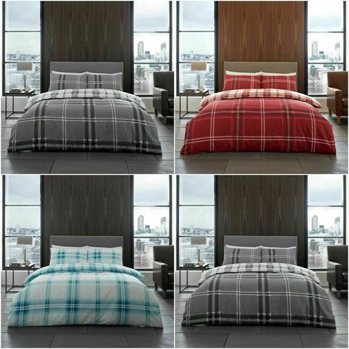 Bardsley check pattern duvet - bardsley,