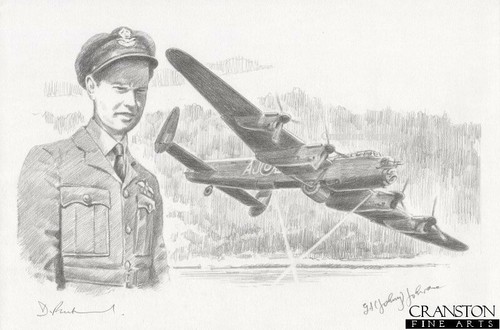 Crew signed original drawing - crew,