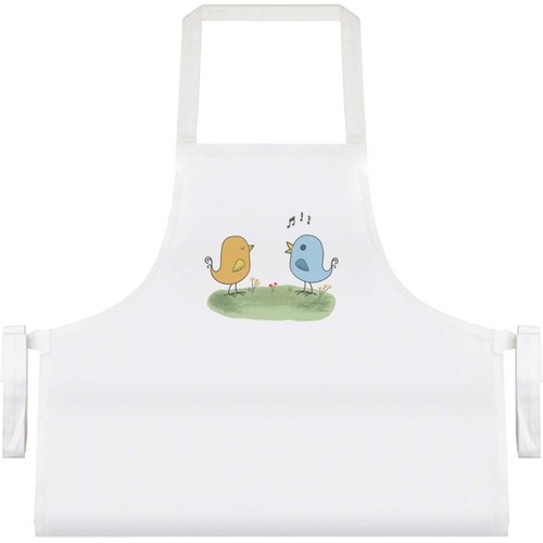 Singing birds cooking apron - birds',