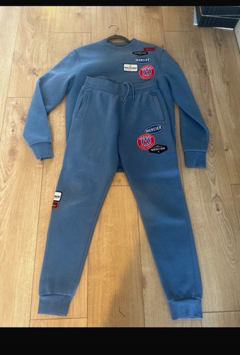 Mercier blue men tracksuit - men's,