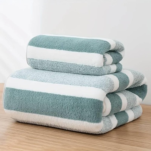 Ultra absorbent striped - striped, towel