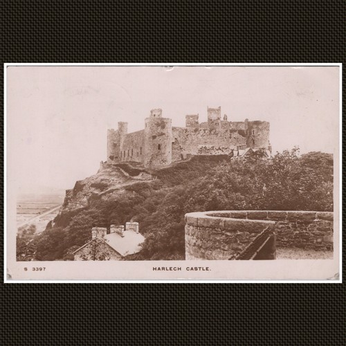Harlech castle printed - harlech,