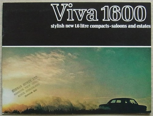 Vauxhall viva 1600 saloon - vauxhall, &