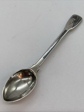 Niello Style Spoon Unmarked