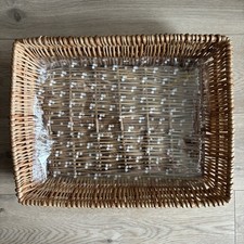 Wicker Bread Basket Serving