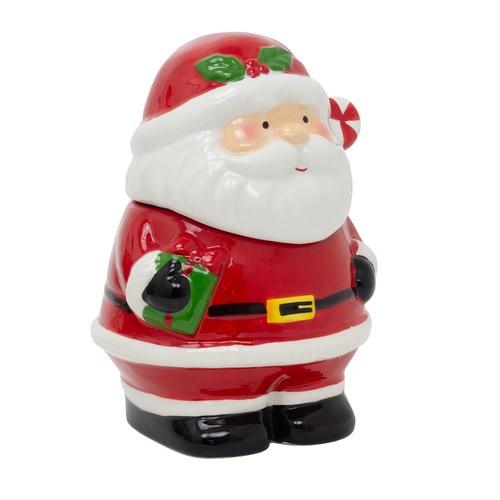 Christmas storage jar - storage,