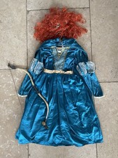 DISNEY | Brave - Merida Dress With Cape, Wig + Bow