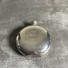 English Pewter Hip Flask