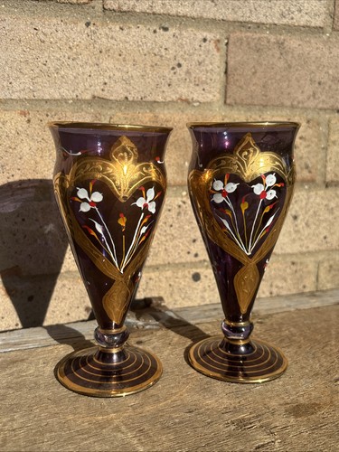 Antique bohemian glass - antique,