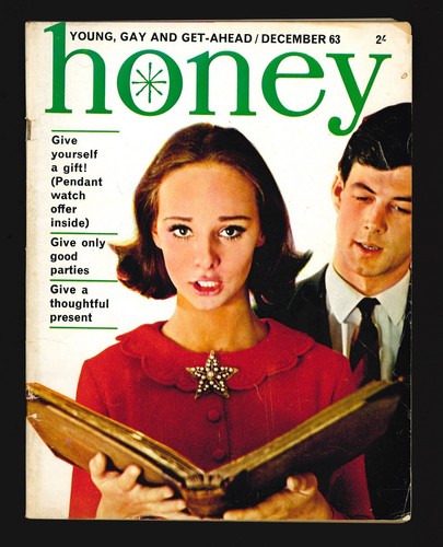 Honey magazine 1960 1963 - honey, back