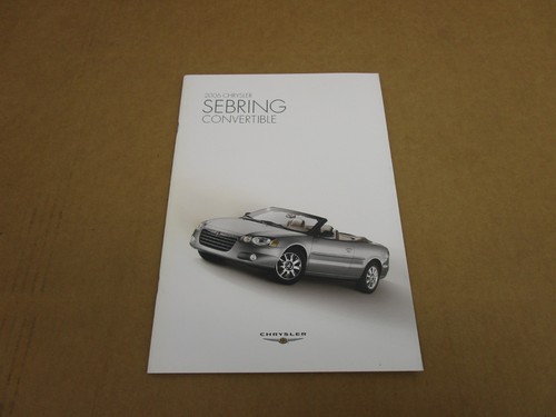 2006 chrysler sebring limited - sebring,