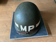 WWII US ARMY M1 INFANTRY HELMET AND LINER