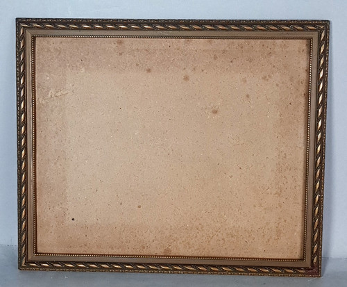 Antique frame glass - +,