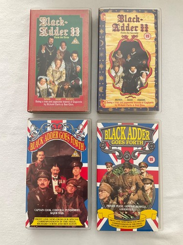 Black adder vhs - black, video