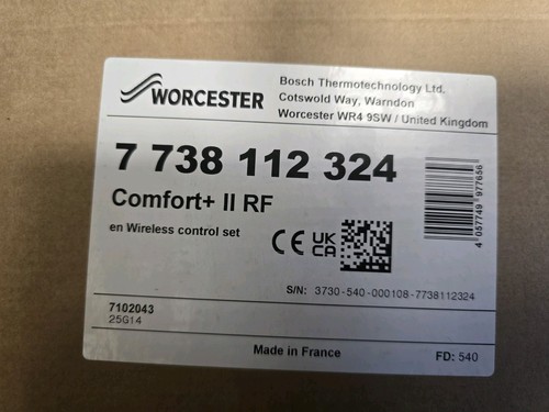 Worcester bosch comfort plus - worcester,