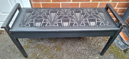 Art deco ebonised - deco, duet