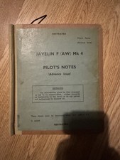 Original Gloster Javelin FAW4
