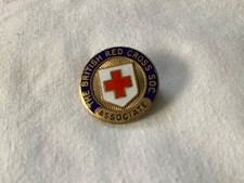 The British Red Cross Society Associate Enamel Badge