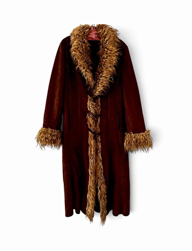 2000s faux fur afghan - , coat