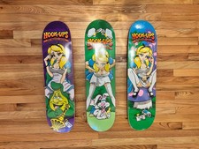 NEW HOOK UPS SKATEBOARD DECKS