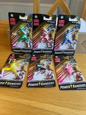 Power Ranger Cake toppers full set of Ranger mini figures brand new sealed