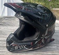 Fox Racing V1 Pilot Motocross MX Enduro Quad Bike Crash Helmet XS