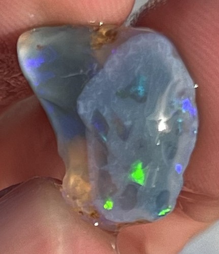 Black crystal opal lightning - crystal,