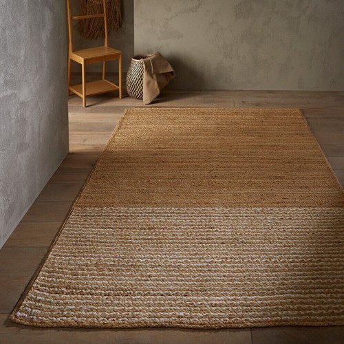 Jute rug natural - rug, flatweave