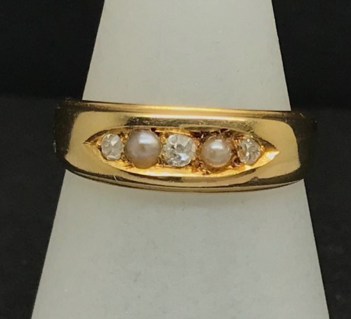 Antique diamond seed - , pearl