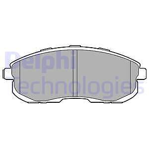 Lp3245 delphi brake pad - delphi,