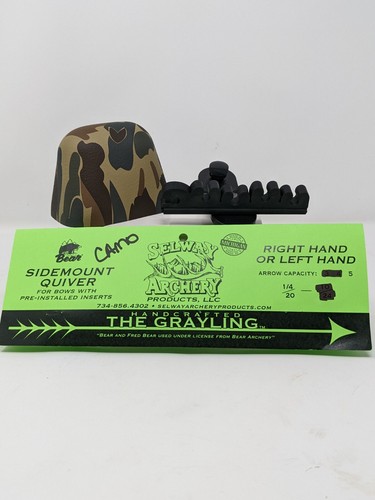 Bear archery camo - camo, mount