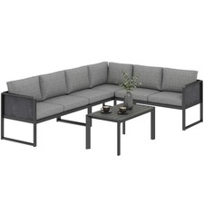 Outsunny 6 Seater Metal Garden