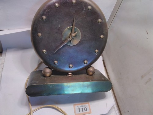 Machine age electric clock - age,