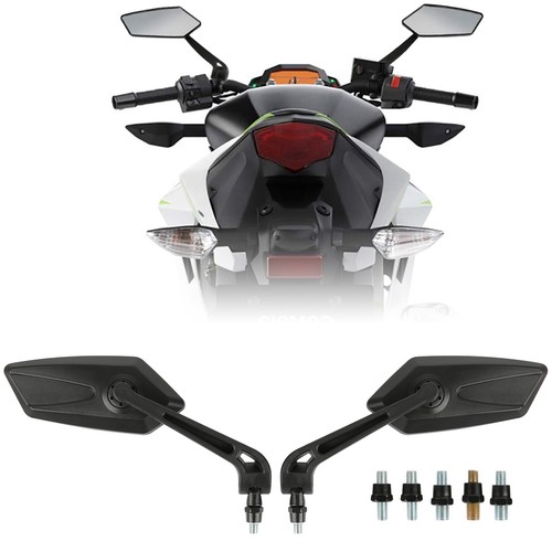 Black motorcycle side rearview - motorcycle,