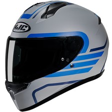 HJC C10 Motorcycle Motorbike Helmet Sports Touring Lito Blue