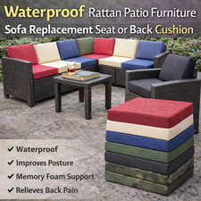 Rattan Patio Furniture Sofa