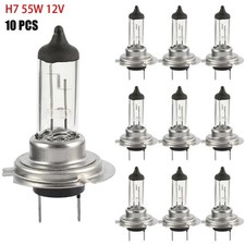 H7 Bulbs 477 499 12v 55W PX26d Car headlight Halogen Bulb New Boxed * 10 PACK *